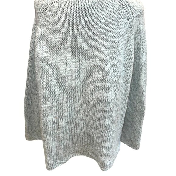 Wooden Ships Mint Green Soft Knit Sweater S/M /Mohair/Wool Blend Womens Casual - Picture 2 of 9